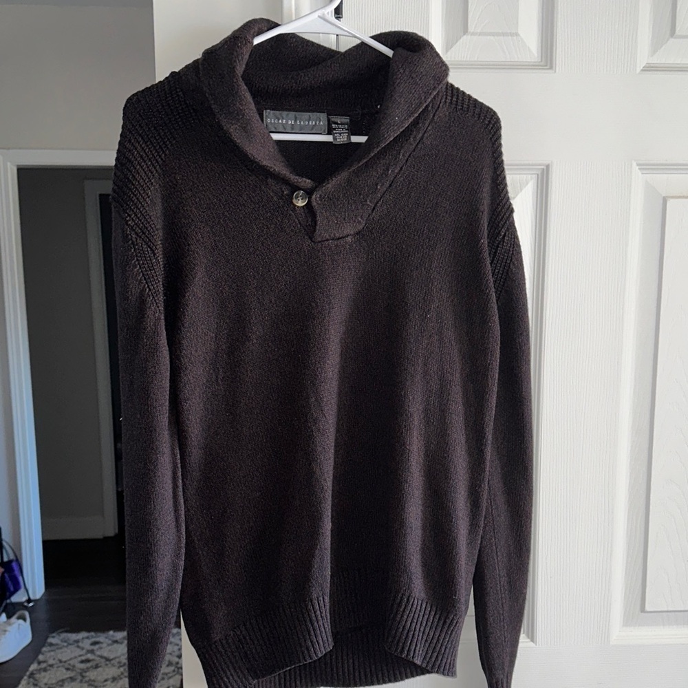 Oscar de la Renta Dark Sweater
